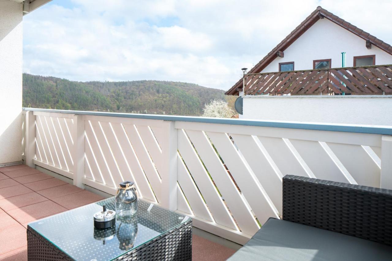 Harmony: Edersee Apartment - Sperrmauer - Lounge Exteriér fotografie