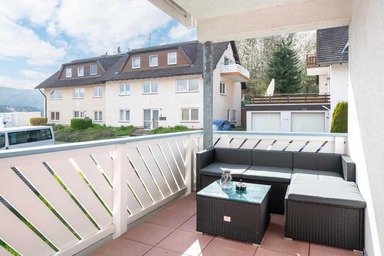 Harmony: Edersee Apartment - Sperrmauer - Lounge Exteriér fotografie
